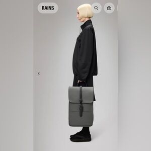 ⚡️NWT⚡️ Rains Free People Backpack. Brand New With Tags. $140 Retail. GREY.